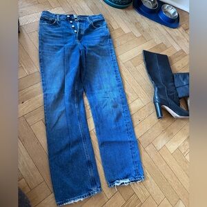 Agolde straight cut jeans